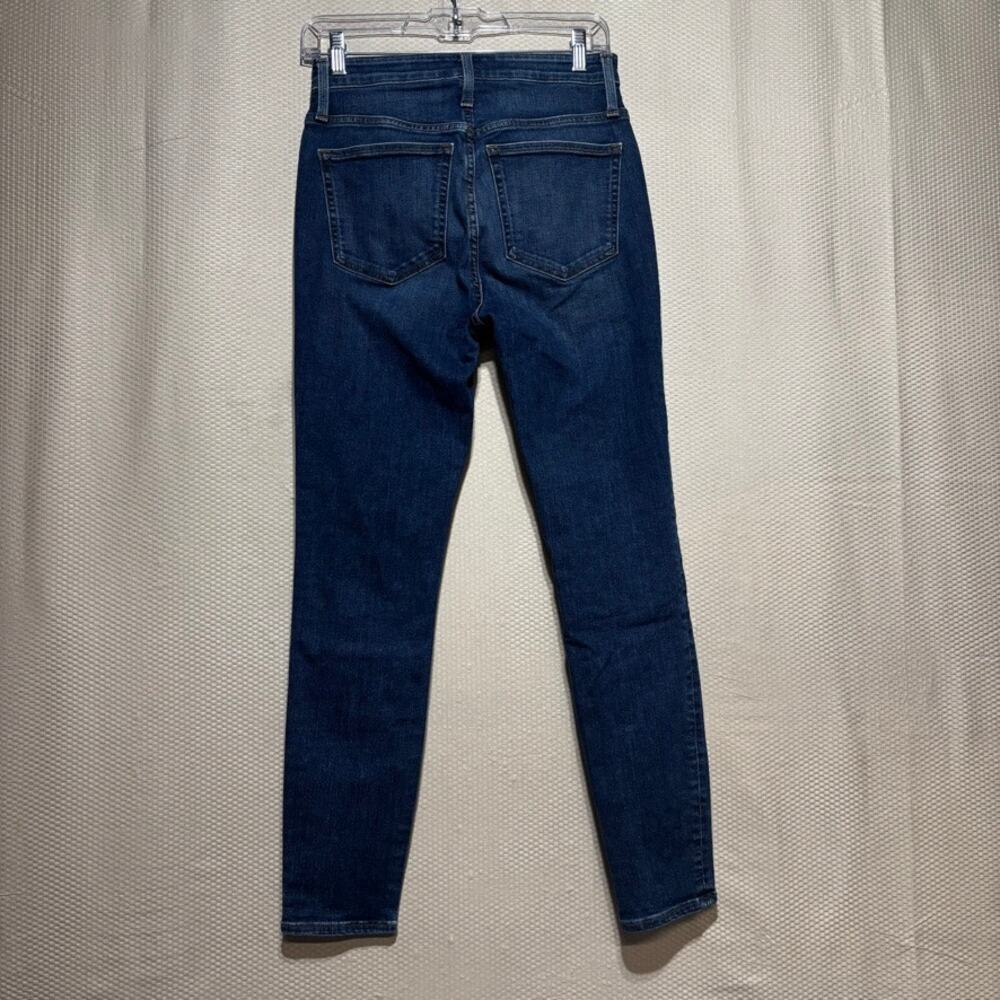 J.Crew Toothpick Skinny Jeans Womens 28 Dark Wash High Rise Curvy Denim - Picture 6 of 9